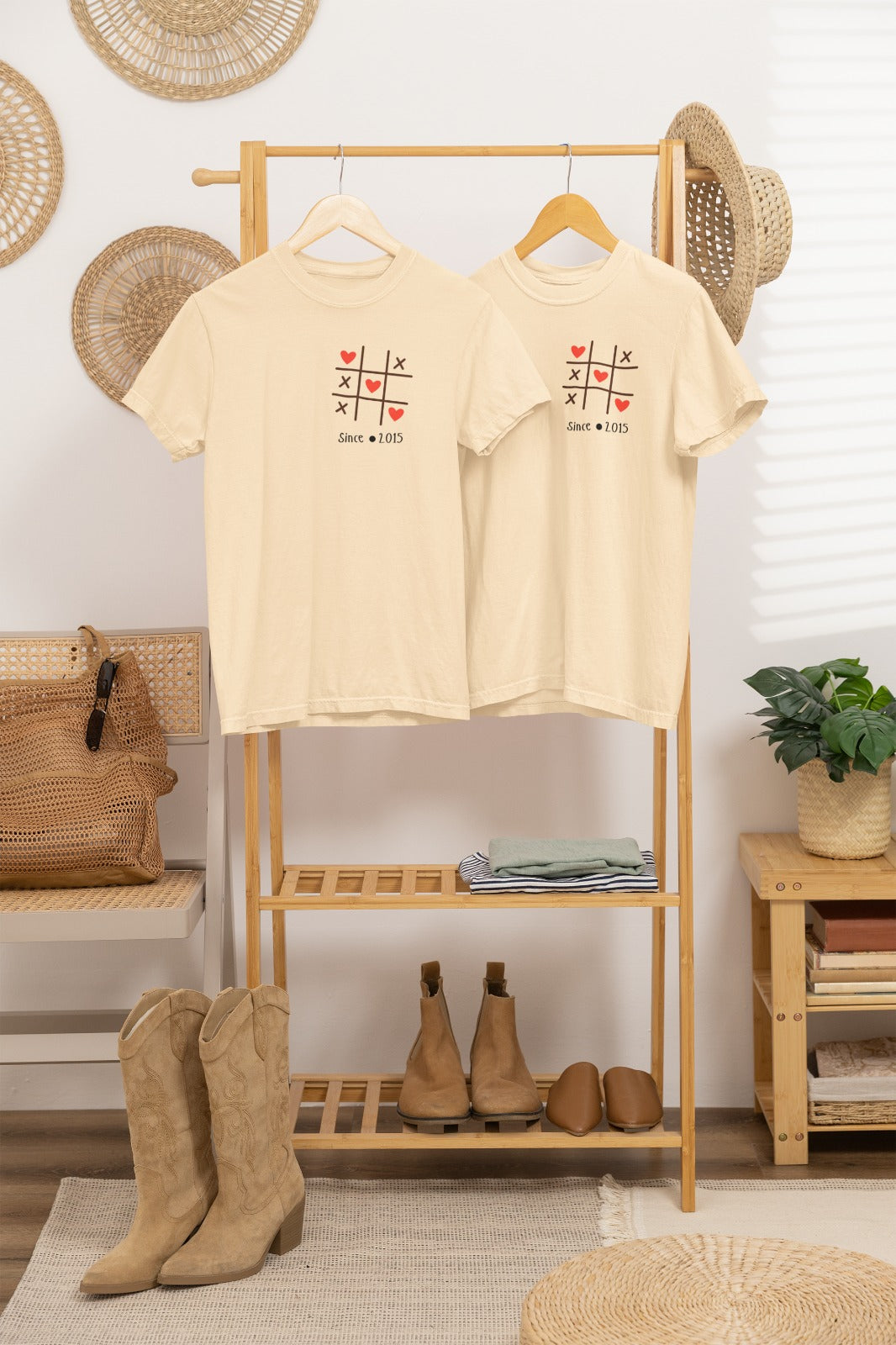 Tic Tac Toe, Love T-Shirt - 2 for £22