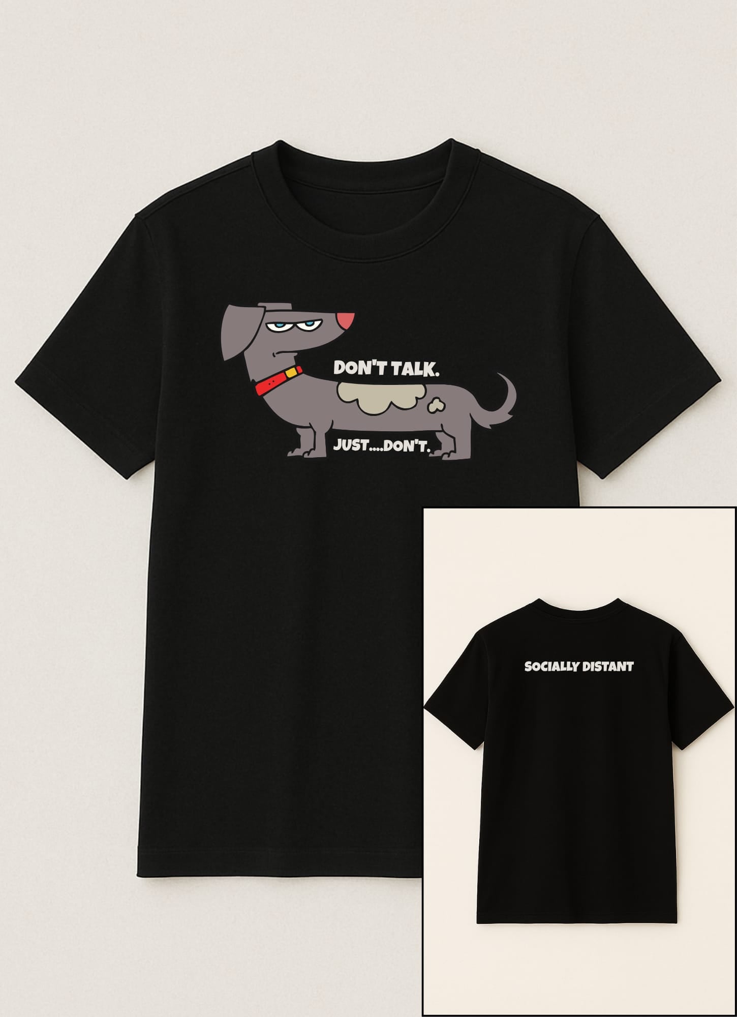 Don't talk, just... Don't