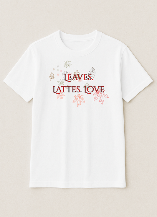Leaves. Lattes. Love.