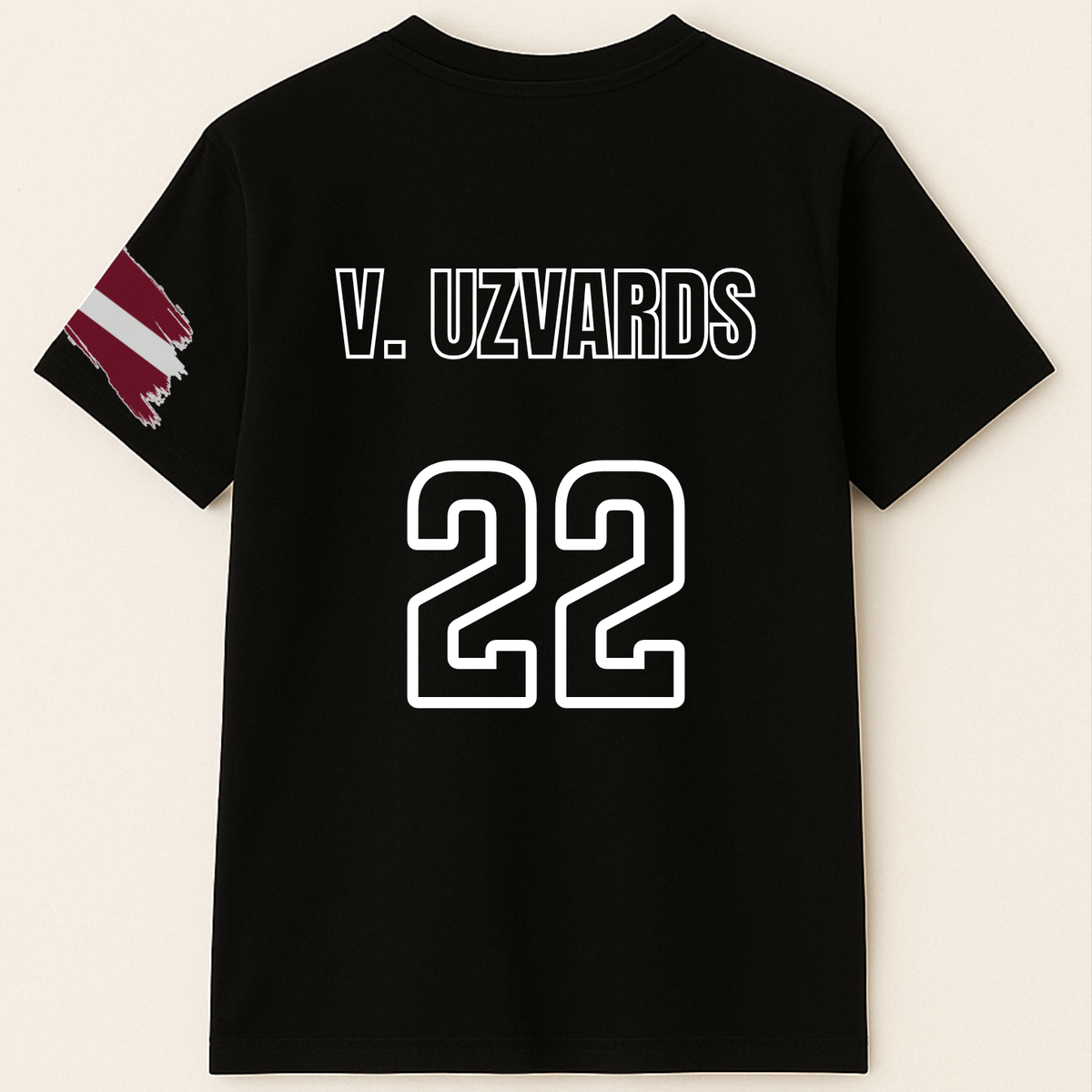 Latvijas Fanu T-krekls - 3 Zvaigznes