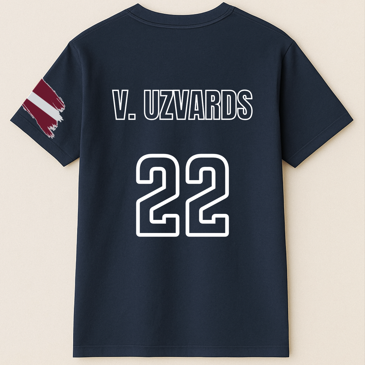 Latvijas Fanu T-krekls - 3 Zvaigznes