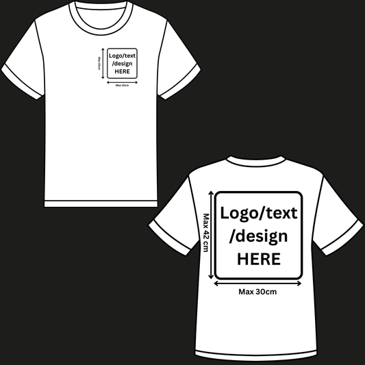 Customised T-Shirt, Front & Back Print