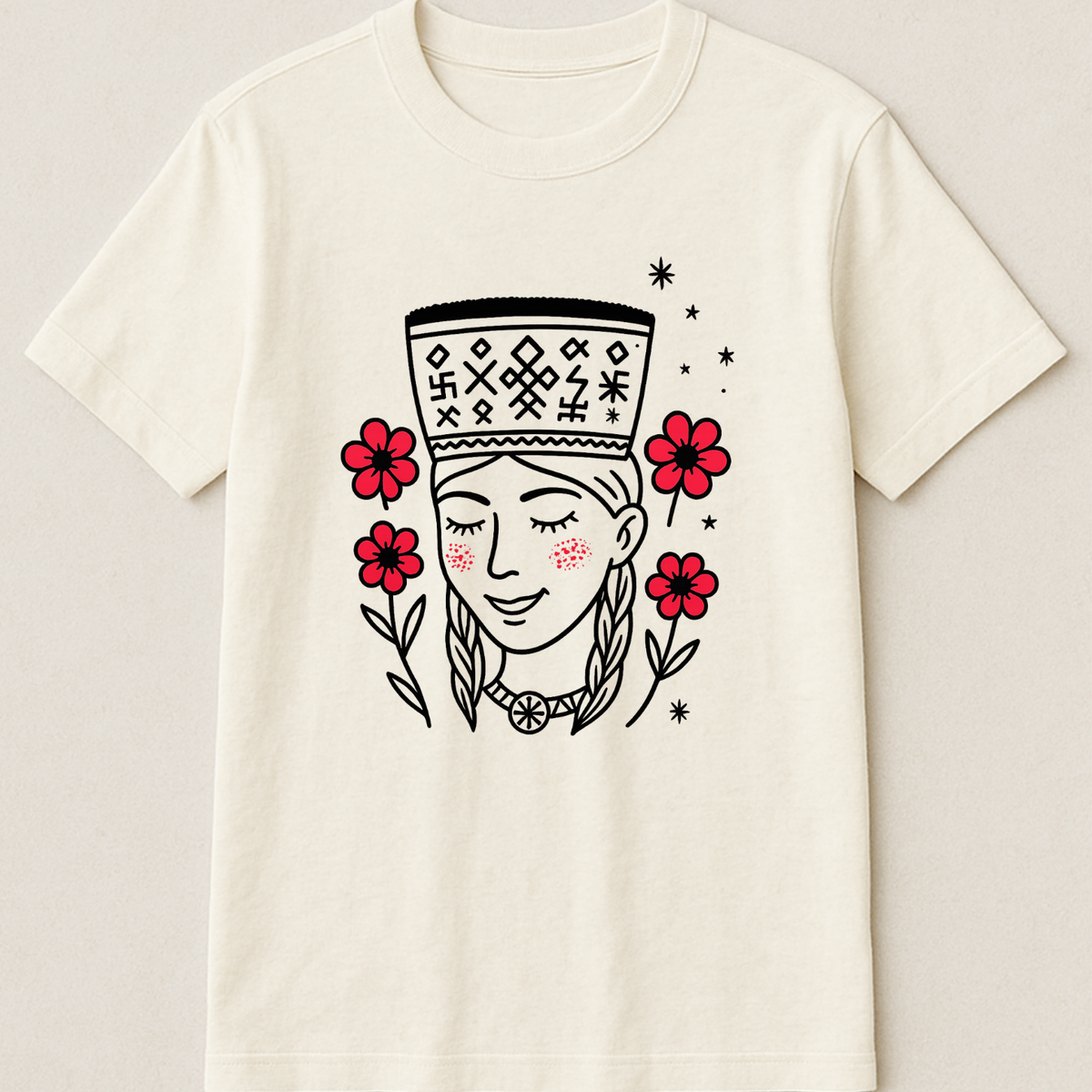 Sievietei ar saknēm