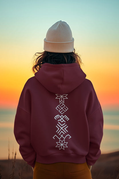 Latviešu zīmes - Latvian Symbols Hoodie