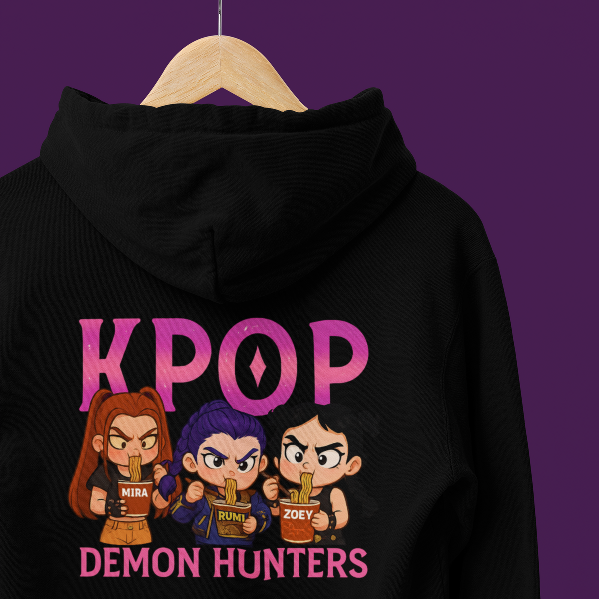 KPOP DEMON HUNTERS Hoodie - Noodles