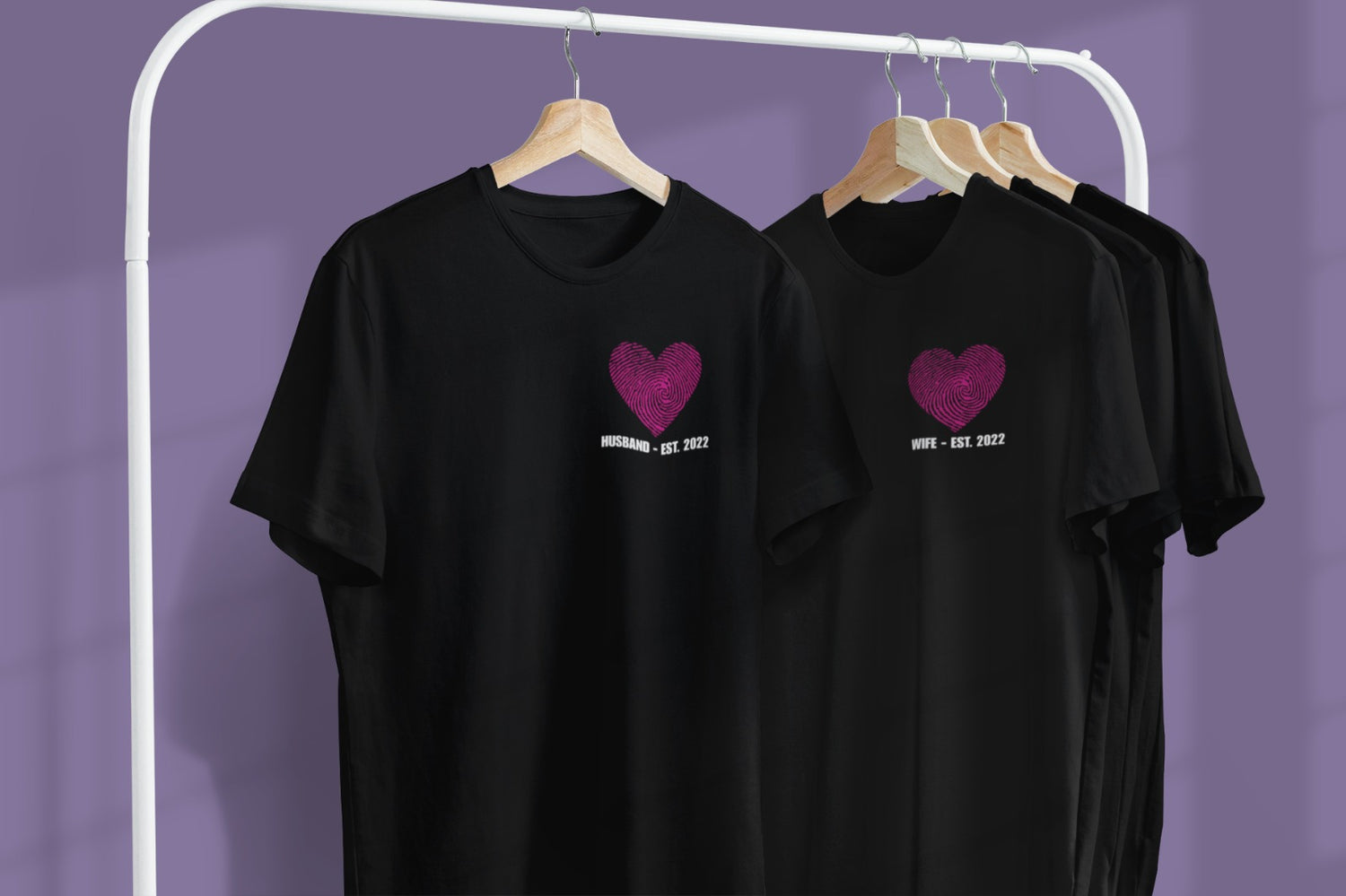 Fingerprint Love T-Shirt - 2 for £22