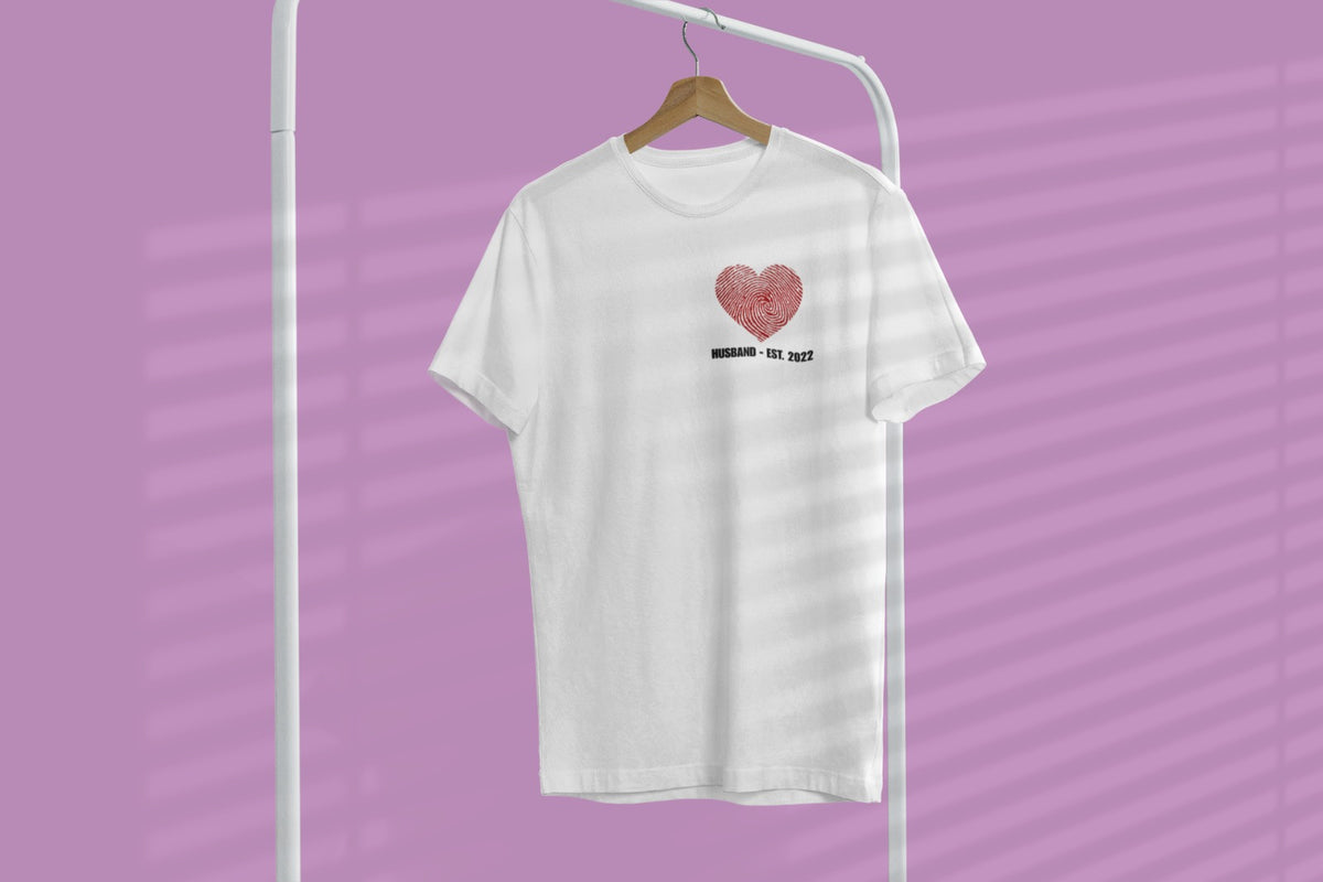 Fingerprint Love T-Shirt - 2 for £22