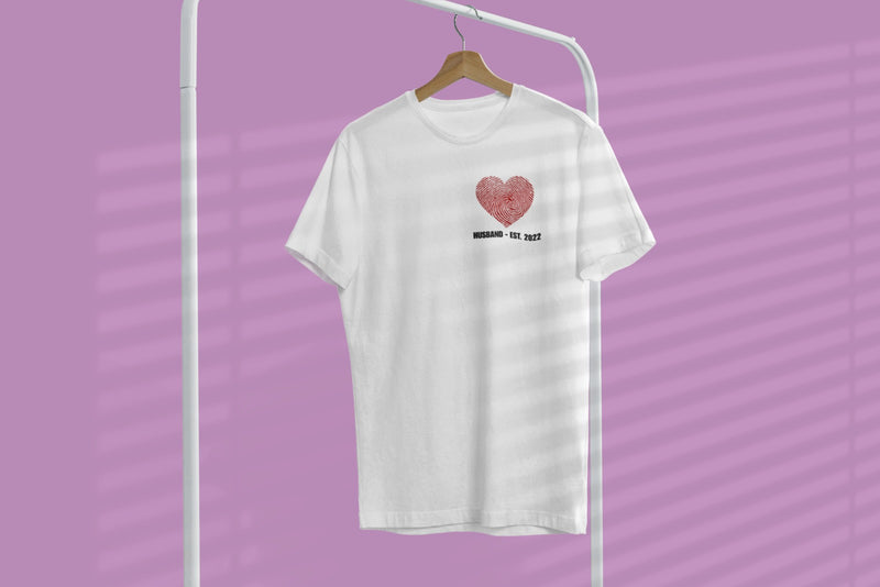 Fingerprint Love T-Shirt - 2 for £22