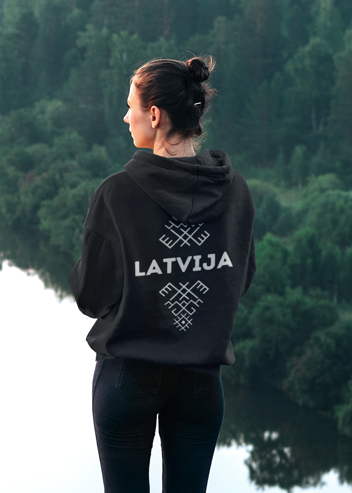 Latvijas Spēks - Latvian Hoodie