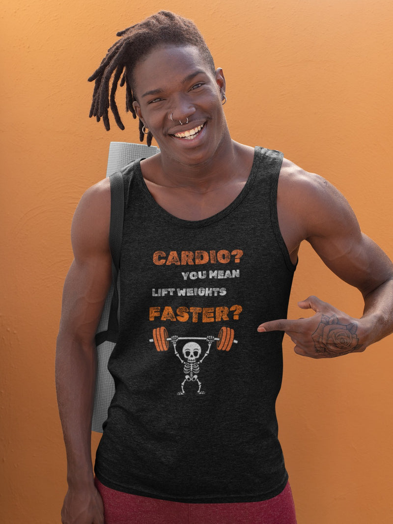 Cardio? You mean lift weights faster?