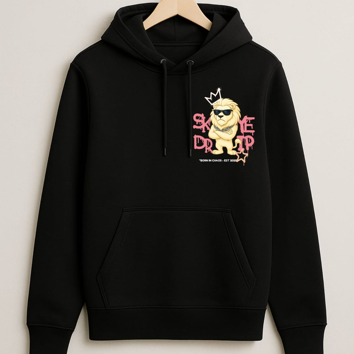 Lion Graffiti Hoodie