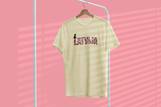 Buy 2 or more and pay £11 per T-shirt! - Latvija - black cat