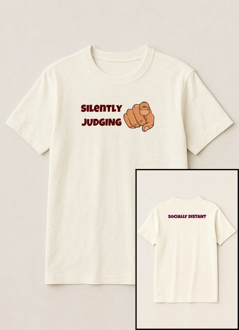 Silently judging YOU